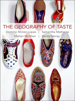 cover image of The Geography of Taste